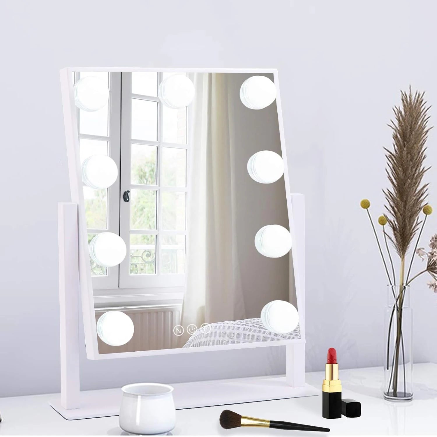 Profi LED-Hollywood Spiegel: Perfektes Make-up Licht
