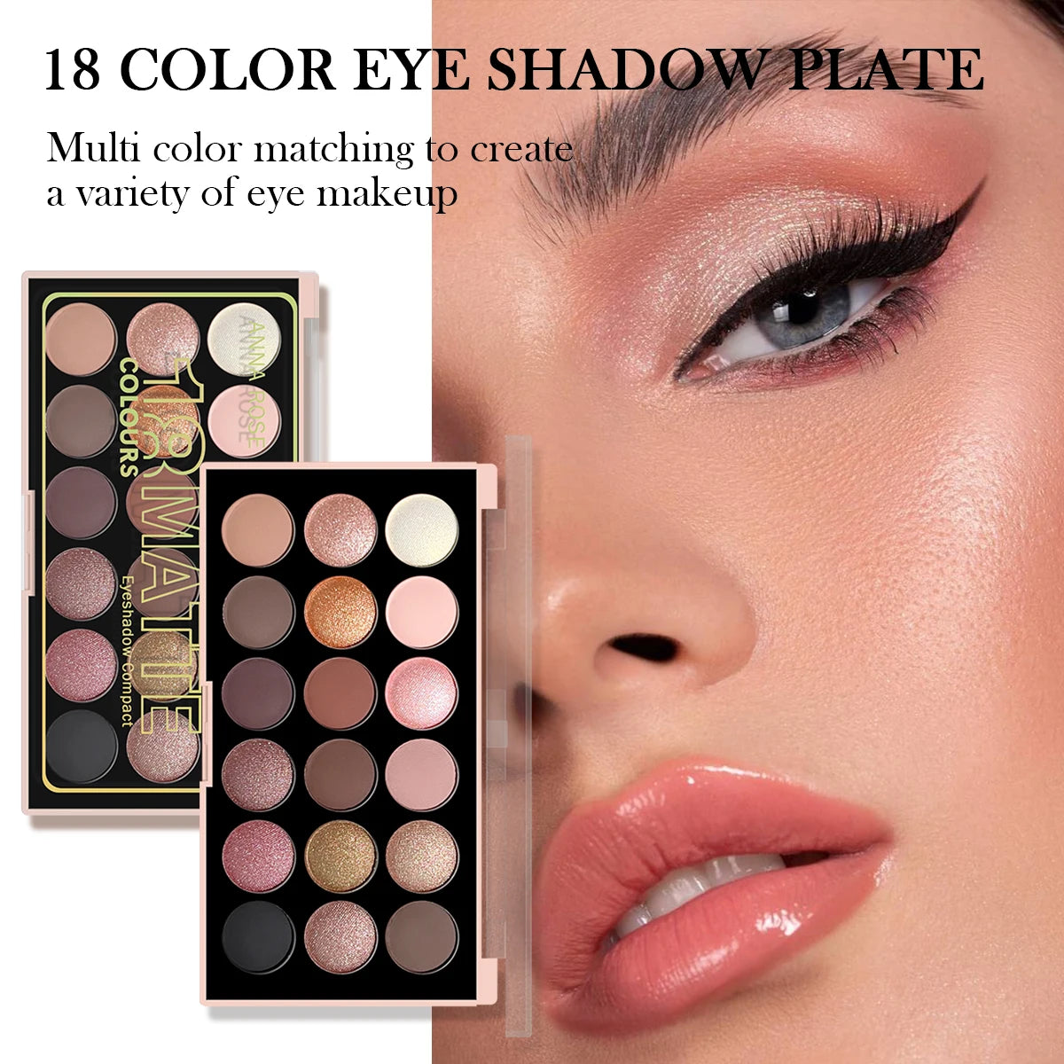 Endlose Looks: Vielseitige Eyeshadow Palette mit intensiven Pigmenten