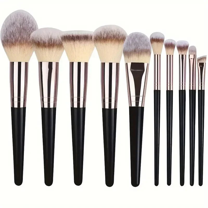 Premium Kosmetikpinsel-Set – Perfektes Verblenden & Makelloses Finish