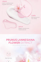LAIKOU Sakura Beauty Set: Strahlende Haut (5-teilig)