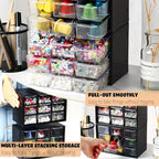 Multi-Grid Aufbewahrungsbox für Schmuck & Make-up