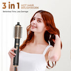 UKLISS 5-in-1 Warmluftbürste – 1000W Profi-Haarstyler für Volumen & Glanz