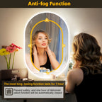 Premium LED-Badspiegel: Anti-Beschlag & Touch