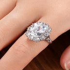 Huitan Design-Ring – Funkelnder Zirkonia-Besatz