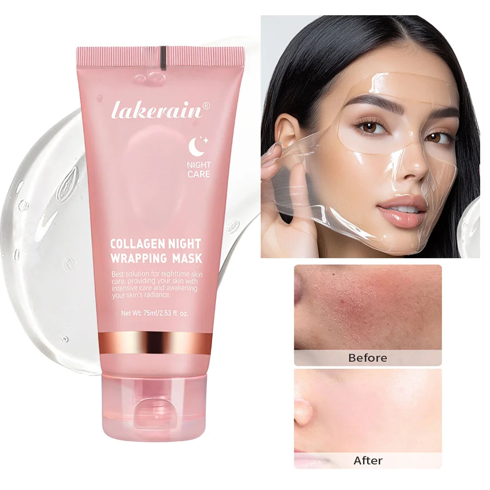 Deep Hydration Night Mask: Straffendes Kollagen-Gel für strahlende Haut