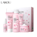 LAIKOU Sakura Beauty Set: Strahlende Haut (5-teilig)