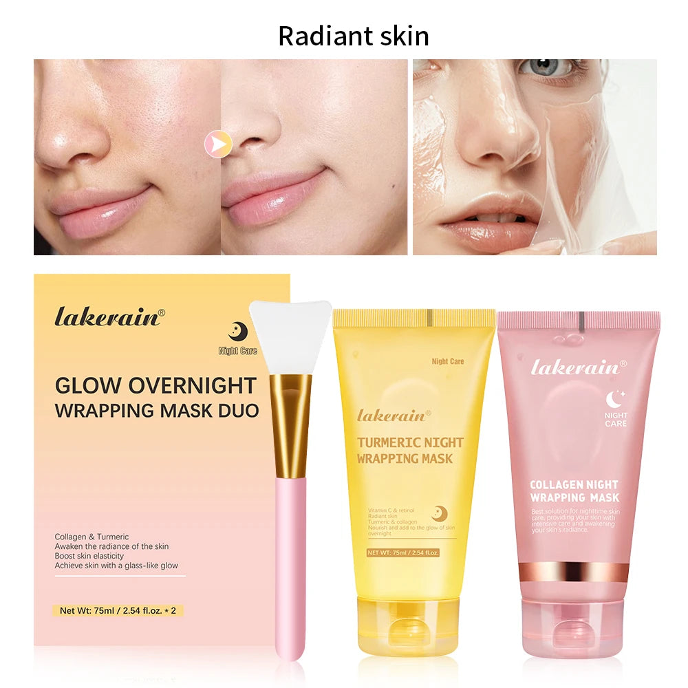 Deep Hydration Night Mask: Straffendes Kollagen-Gel für strahlende Haut