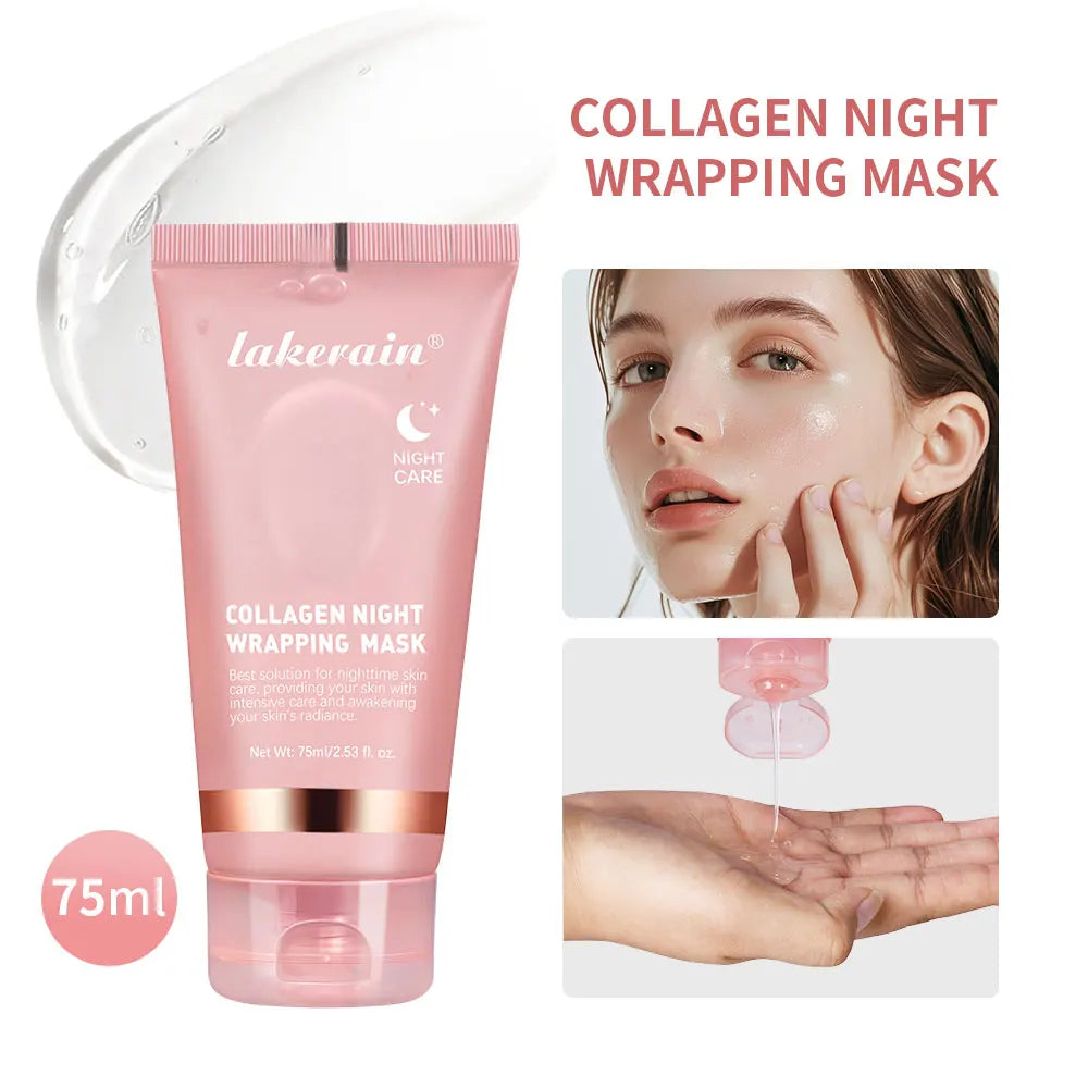 Deep Hydration Night Mask: Straffendes Kollagen-Gel für strahlende Haut