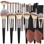 Premium Kosmetikpinsel-Set – Perfektes Verblenden & Makelloses Finish