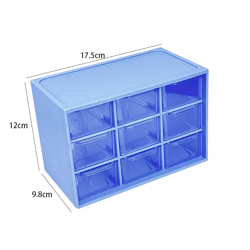 Multi-Grid Aufbewahrungsbox für Schmuck & Make-up
