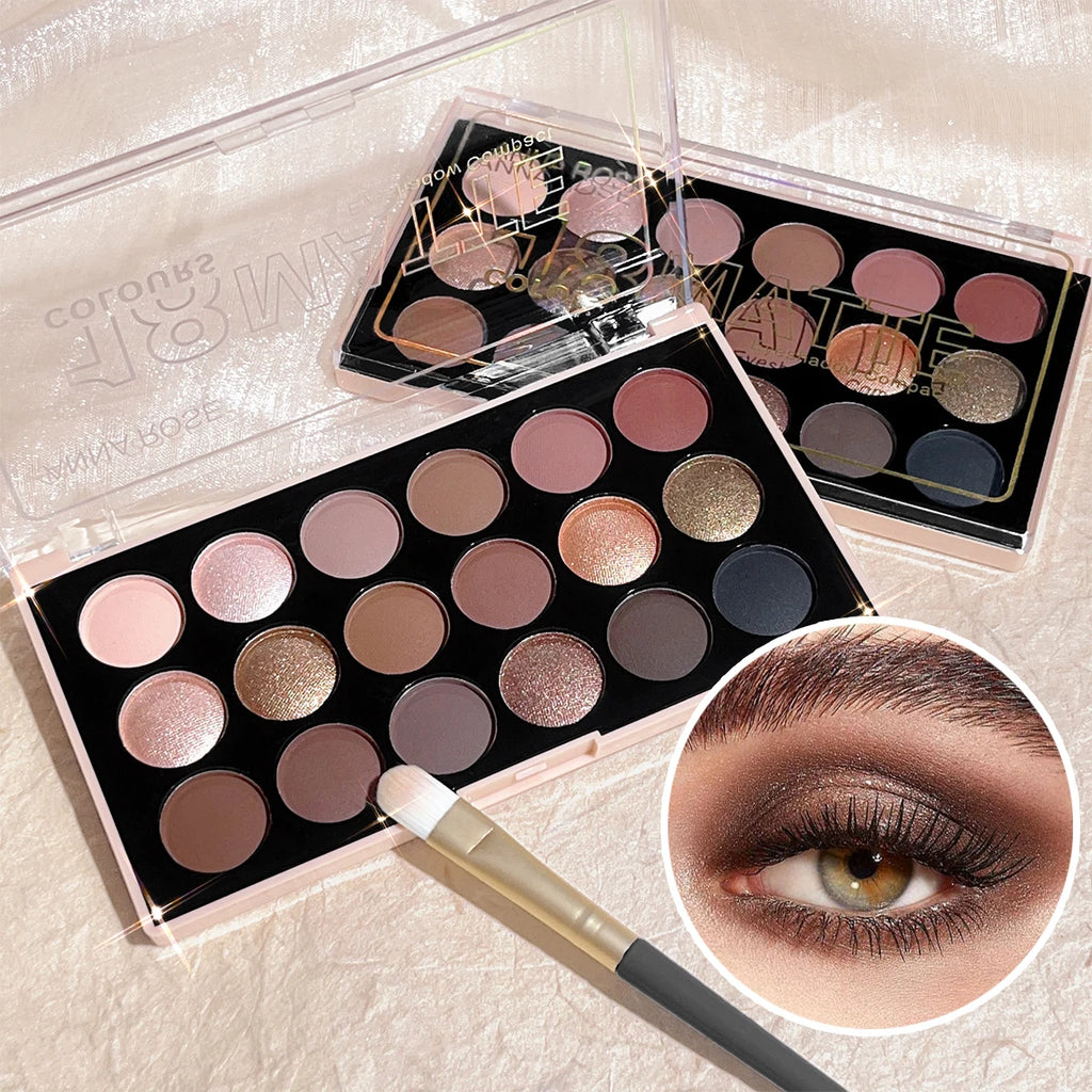 Endlose Looks: Vielseitige Eyeshadow Palette mit intensiven Pigmenten