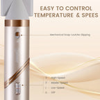 HATTEKER 5-in-1 Profi-Set – Anti-Frizz & Maximales Volumen