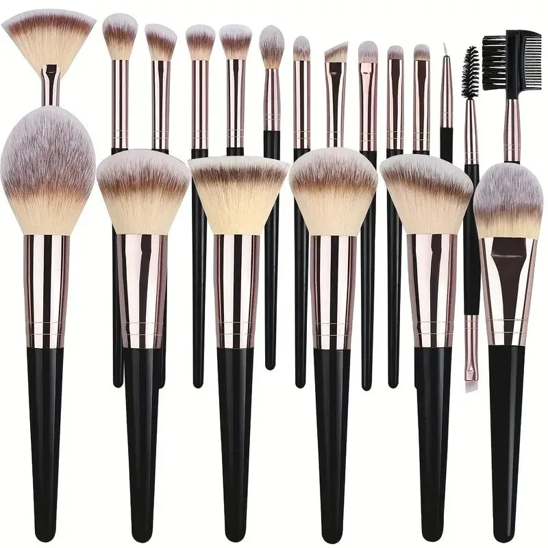 Premium Kosmetikpinsel-Set – Perfektes Verblenden & Makelloses Finish