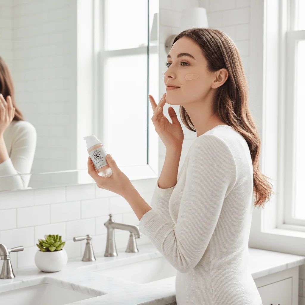 3-in-1 CC Cream mit Sonnenschutz: Makelloser Teint & Intensive Pflege
