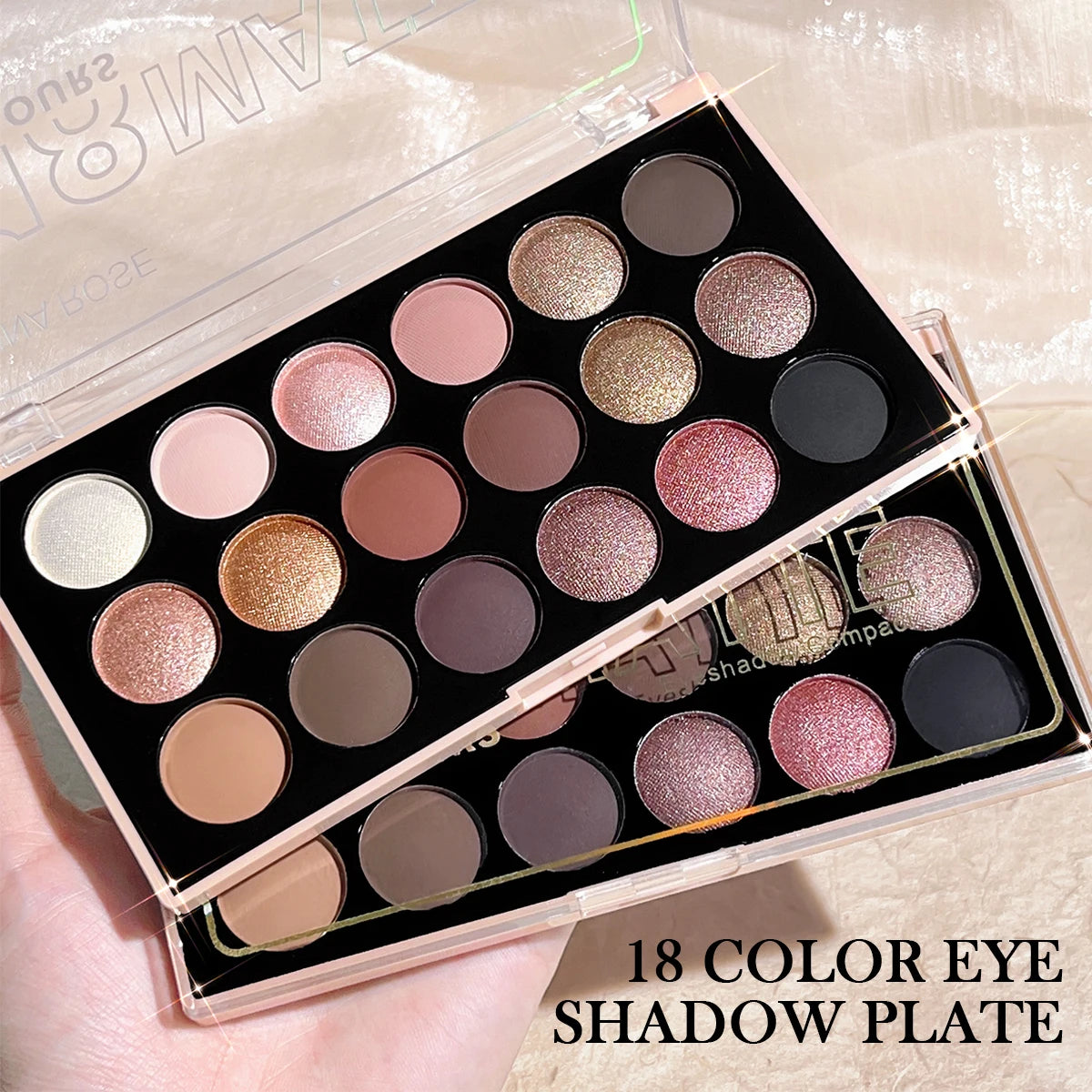 Endlose Looks: Vielseitige Eyeshadow Palette mit intensiven Pigmenten