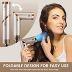 HATTEKER 5-in-1 Profi-Set – Anti-Frizz & Maximales Volumen