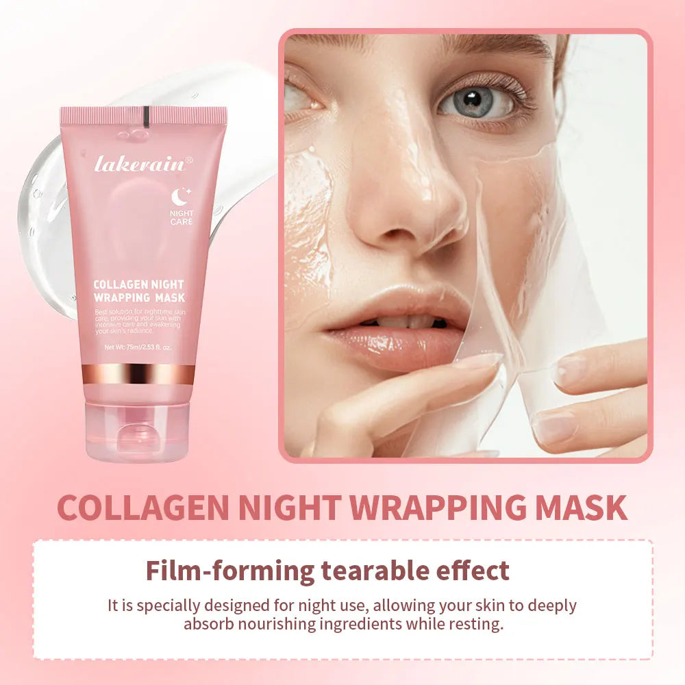 Deep Hydration Night Mask: Straffendes Kollagen-Gel für strahlende Haut