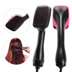 ROFAELEC 2-in-1 Warmluftbürste – Blow-Dry Funktion